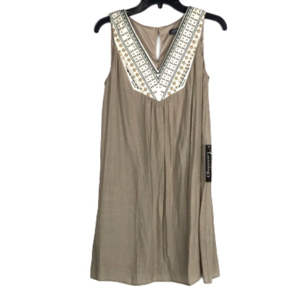 Luxology nwt sleeveless beaded dress